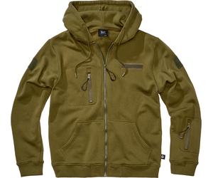 Brandit Tactical Sweat Jacket, olive, size XXL