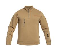 Brandit Tactical Sweat Troyer Sweatshirt - Coyote