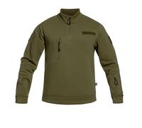 Brandit Tactical Sweat Troyer Sweatshirt - Olive