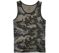 Brandit Tank Top Sport Sleeveless Gym Men's Straight Cut Bodybuilding Dark Camo