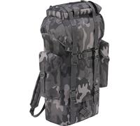 Brandit Tasche Nylon Rucksack in grey-camo