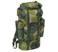Brandit Tasche Nylon Rucksack in Swedisch Camo M90
