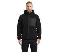 Brandit Teddy Fleece Work Jacket 15Y. Limited Edition, Colour: Black, Size: 6XL, black, 6XL