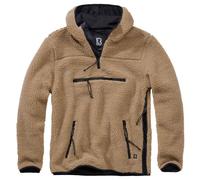 Brandit Teddyfleece Worker Pullover, color: camel, size: S