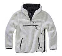 Brandit Teddyfleece Worker Pullover, color: white, size: XL