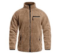 Brandit Teddyfleece Jacket, color: camel, size: 4XL