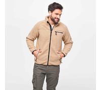 Brandit Teddyfleece Jacket Fashionable Fluffy Mens Winter Streetwear Camel
