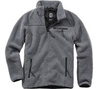Brandit Teddyfleece Pullover, anthracite, size M