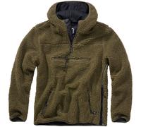 Brandit Teddyfleece Worker Pullover, color: olive, size: 4XL