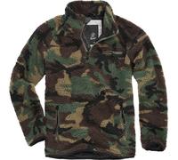 Brandit Teddy Troyer Jacket Green S Men