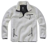 Brandit Teddyfleece Troyer, color: white, size: XL