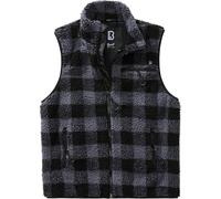 Brandit Teddyfleece Vest, black/grey, size 3XL