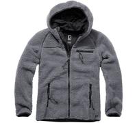 Brandit Teddyfleece Worker Jacket, anthracite, size L