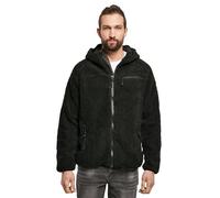 Brandit Teddyfleece Worker Jacket, Color: black, Size: 6XL