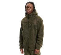 Brandit Teddyfleece Worker Jacket, color: olive, size: XXL