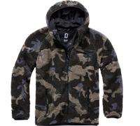 Brandit Teddyfleece Worker Jacket, Dark Camouflage, size XL