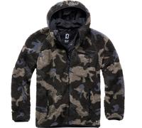 Brandit Teddyfleece Worker Jacket, Dark Camouflage, size XXL