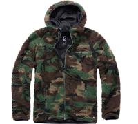 Brandit Teddyfleece Worker Jacket, Woodland, size 3XL