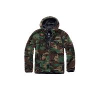Brandit Teddyfleece Worker Jacket WoodlandS Woodland