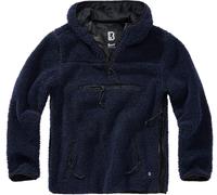 Brandit Teddyfleece Worker Pullover, blue, size 2XL for Men
