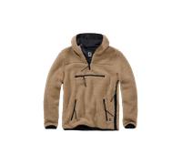 Brandit Teddyfleece Worker Pullover, color: camel, size: L