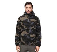 Brandit Teddyfleece Worker Pullover - Dark Camo