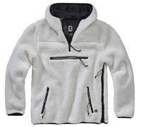Brandit Teddyfleece Worker Pullover - White