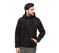 Brandit Teddyfleece Worker Pullover, color: woodland, size: M