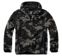 Brandit Teddyfleece Worker Pullover, Dark Camouflage, size 4XL