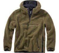 Brandit Teddyfleece Worker Pullover, olive, size S