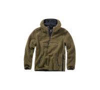 Brandit Teddyfleece Worker Pullover - Olive