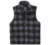 Brandit Teddyfleece Worker Vest Black/grey Size Xxxxx Large