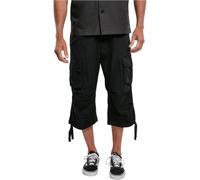 Brandit Urban Legend 3/4 Men's Cargo Short Trousers - Black, M