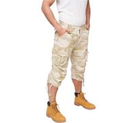 Brandit Urban Legend 3/4 Shorts, Color: Sandstorm, Size: 4XL