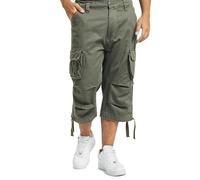 Brandit Urban Legend 3/4 Men's Cargo Short Trousers - Olive, 6XL