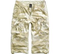 BRANDIT URBAN LEGEND MENS COTTON 3/4 SHORTS DESERT COMBAT CARGOS SANDSTORM CAMO