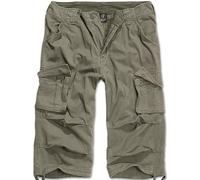 BRANDIT URBAN LEGEND VINTAGE 3/4 SHORTS HIKING CAMPING SUMMER CARGO PANTS OLIVE