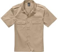 Brandit US Shirt Short Sleeve, Color: beige, Size: XL