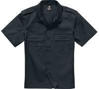 Brandit Us 1/2 Shirt, black, size S for Men