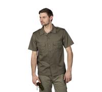 Brandit Us 1/2 Shirt, green, size L for Men