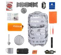 Brandit US Cooper Blizzard Camo Large V2 Bug Out Bag 40 l - with equipment