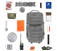 Brandit US Cooper Graphite Large V2 Bug Out Bag 40 l - with equipment