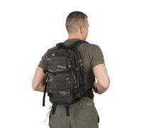 Brandit US Cooper Lasercut Medium Backpack - 30L Dark Camo Dark Camo