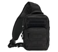 Brandit US Cooper Sling Pack Medium Backpack Black Black