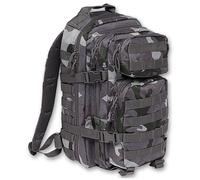 Brandit US Cooper M Backpack, black/camouflage, One size