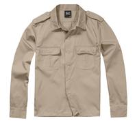 Brandit US Hemd Long Sleeve Shirt - Beige