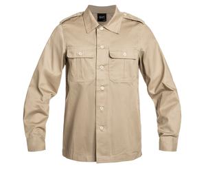 Brandit US Hemd Long Sleeve Shirt - Beige