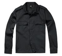 Brandit US Hemd Long Sleeve Shirt - Black