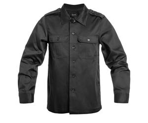 Brandit US Hemd Long Sleeve Shirt - Black