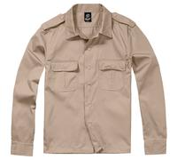 Brandit Us Long Sleeve Shirt Beige 3XL Men